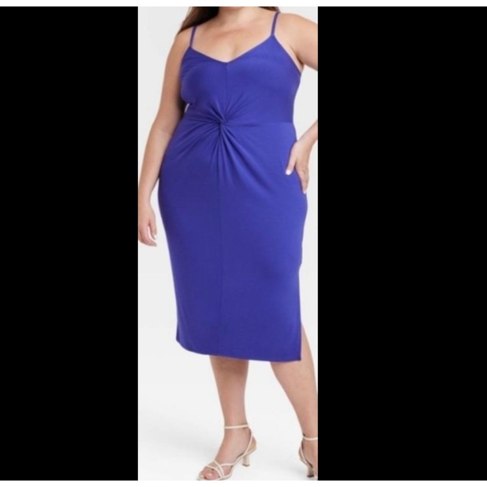 Ava & Viv Women’s V-Neck Bodycon Dress